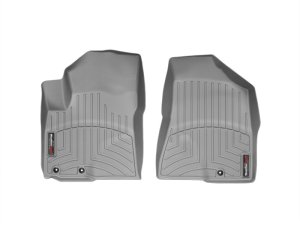 Kia Sorento FloorLiner - Front - WeatherTech - DigitalFit - Grey - `11-`13