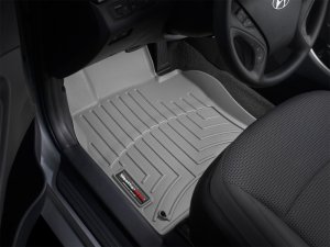 Kia Optima FloorLiner - Front - WeatherTech - DigitalFit - Grey - `11-`27