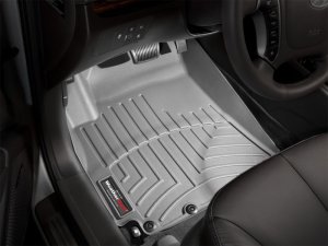 Hyundai Santa Fe FloorLiner - Front - WeatherTech - DigitalFit - Grey - `10-`12