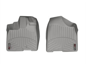 Toyota Sienna FloorLiner - Front - WeatherTech - DigitalFit - Grey - `11-`12