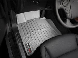 Hyundai Genesis FloorLiner - Front - WeatherTech - DigitalFit - Grey - `09-`10