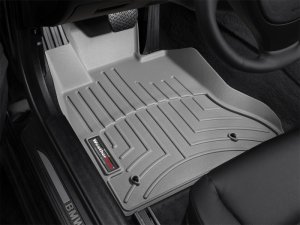 BMW 5 Series FloorLiner - Front - WeatherTech - DigitalFit - Grey - `11-`27