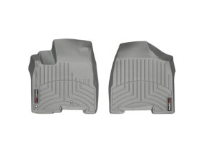 Toyota Sienna FloorLiner - Front - WeatherTech - FloorLiner DigitalFit - Grey - `04-`10