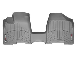 Toyota Sienna FloorLiner - Front - WeatherTech - DigitalFit - Grey - `05-`10