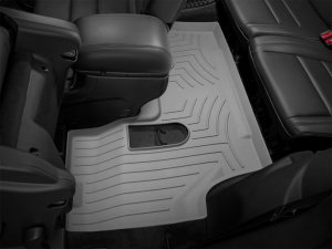 Dodge Durango Floor Mat - Rear - WeatherTech - FloorLiner HP - Grey - `16-`27