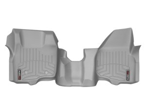 Ford F250 FloorLiner - Front - WeatherTech - DigitalFit - Grey - `11-`27