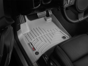 Porsche Cayenne FloorLiner - Front - WeatherTech - DigitalFit - Grey - `11-`27 Porsche Cayenne FloorLiner - Front - WeatherTech - DigitalFit - Grey - `11-`27