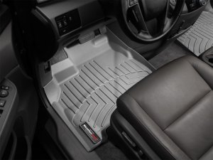 Honda Odyssey Floor Mats - Front - WeatherTech - DigitalFit - Grey - `11-`27
