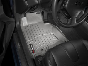 Infiniti G FloorLiner - Front - WeatherTech - DigitalFit - Grey - `09-`13