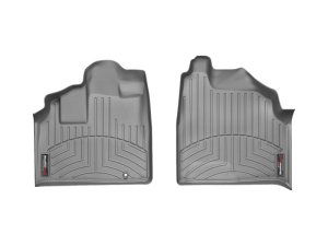 Honda Odyssey FloorLiner - Front - WeatherTech - DigitalFit - Grey - `99-`04