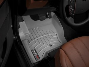 Land Rover LR3 Floor Liners - Front - WeatherTech - DigitalFit - Grey - `08-`09 Land Rover LR3 Floor Liners - Front - WeatherTech - DigitalFit - Grey - `08-`09