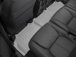 Land Rover LR4 Floor Mats - Rear - WeatherTech - FloorLiner DigitalFit - Grey - `13-`27