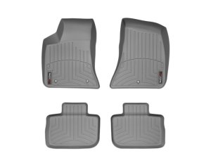 Dodge Charger FloorLiner - Front - WeatherTech - DigitalFit - Grey - `11-`27