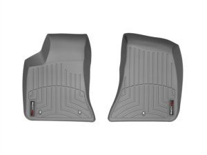 Dodge Charger FloorLiner - Front - WeatherTech - DigitalFit - Grey - `11-`27
