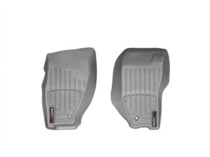 Jeep Liberty FloorLiner - Front - WeatherTech - DigitalFit - Grey - `10-`27