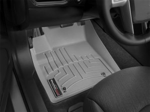 Dodge Avenger FloorLiner - Front - WeatherTech - DigitalFit - Grey - `12-`27