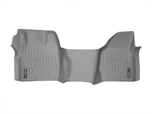 Ford F350 FloorLiner - Front - WeatherTech - DigitalFit - Grey - `11-`27
