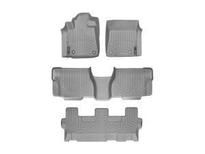 Toyota Sequoia FloorLiner - Rear - WeatherTech - DigitalFit - Grey - `12-`27