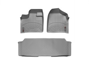 Chrysler Town and Country Rear FloorLiner - WeatherTech - DigitalFit - Grey - `11-`27