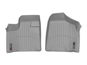 Chrysler Town & Country FloorLiner - Front - WeatherTech - DigitalFit - Grey - `11-`27