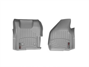 Ford F350 FloorLiner - Front - WeatherTech - DigitalFit - Grey - `11-`27