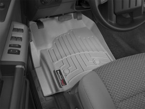 Ford F350 FloorLiner - Front - WeatherTech - DigitalFit - Grey - `12-`27