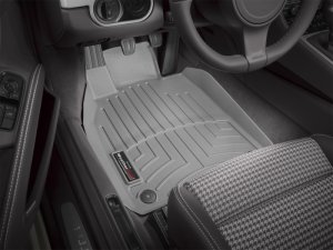 Porsche 911 FloorLiner - Front - WeatherTech - DigitalFit - Grey - `12-`27 Porsche 911 FloorLiner - Front - WeatherTech - DigitalFit - Grey - `12-`27