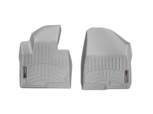 Hyundai Santa Fe FloorLiner - Front - WeatherTech - DigitalFit - Grey - `13-`27