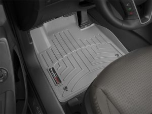 Hyundai Santa Fe FloorLiner - Front - WeatherTech - DigitalFit - Grey - `13-`27