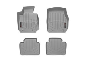 BMW 3 Series Floor Mats - Rear - WeatherTech - FloorLiner DigitalFit - Grey - `12-`27