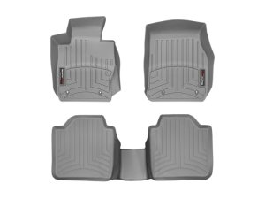 BMW 3 Series Floor Liners - Rear - WeatherTech - DigitalFit - Grey - `14-`27