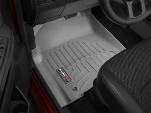Dodge Ram 1500 FloorLiner - Front - WeatherTech - DigitalFit - Grey - `12-`27