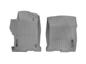 Honda Accord FloorLiner - Front - WeatherTech - DigitalFit - Grey - `13-`27