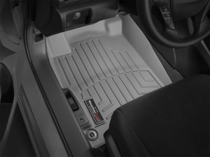 Honda Accord FloorLiner - Front - WeatherTech - DigitalFit - Grey - `13-`27