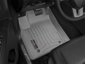 Dodge Durango FloorLiner - Front - WeatherTech - DigitalFit - Grey - `13-`27