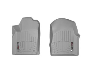 Dodge Durango FloorLiner - Front - WeatherTech - DigitalFit - Grey - `13-`27