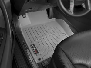 Hyundai Azera FloorLiner - Front - WeatherTech - DigitalFit - Grey - `12-`27