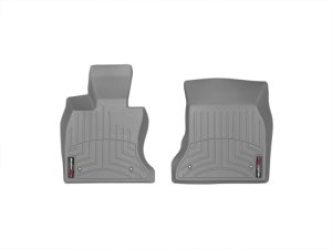 BMW 5 Series Floor Liner - Front - WeatherTech - DigitalFit - Grey - `10-`27