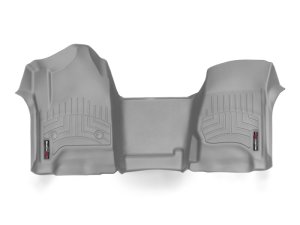 Chevrolet Silverado Floor Mats - Front - WeatherTech - FloorLiner DigitalFit - Grey - `14-`27 Chevrolet Silverado Floor Mats - Front - WeatherTech - FloorLiner DigitalFit - Grey - `14-`27