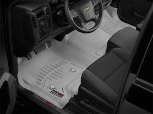 Chevrolet Silverado Floor Mats - Front - WeatherTech - FloorLiner DigitalFit - Grey - `14-`27