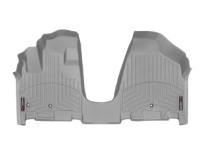 Kia Sedona FloorLiner - Front - WeatherTech - DigitalFit - Grey - `06-`12