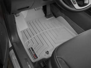 Kia Sorento FloorLiner - Front - WeatherTech - DigitalFit - Grey - `14-`27