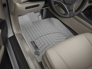 Acura RLX Floor Mat - Front - WeatherTech - DigitalFit - Grey - `14-`27 Acura RLX Floor Mat - Front - WeatherTech - DigitalFit - Grey - `14-`27