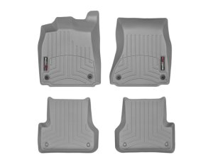 Audi S6 FloorLiner - Rear - WeatherTech - DigitalFit - Gray - `12-`27