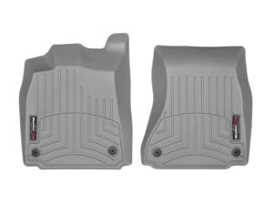 Audi S6 FloorLiner - Front - WeatherTech - DigitalFit - Grey - `12-`27