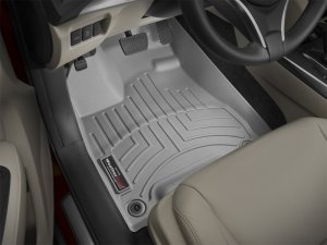 Acura MDX FloorLiner - Front - WeatherTech - FloorLiner DigitalFit - Grey - `14-`16
