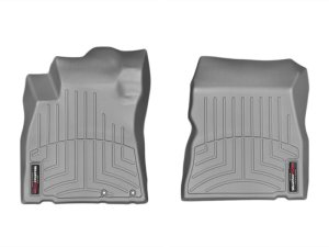 Nissan Versa FloorLiner - Front - WeatherTech - DigitalFit - Grey - `12-`27