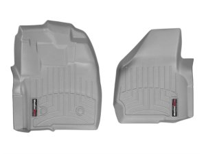 Ford F350 FloorLiner - Front - WeatherTech - DigitalFit - Grey - `12-`27
