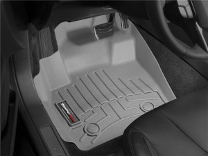 Infiniti Q50 FloorLiner - Front - WeatherTech - DigitalFit - Grey - `14-`27