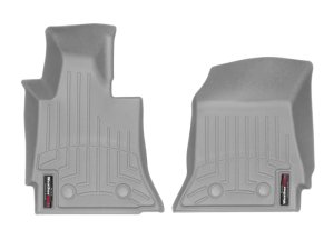 Chevrolet Corvette FloorLiner - Front - WeatherTech - DigitalFit - Grey - `14-`27